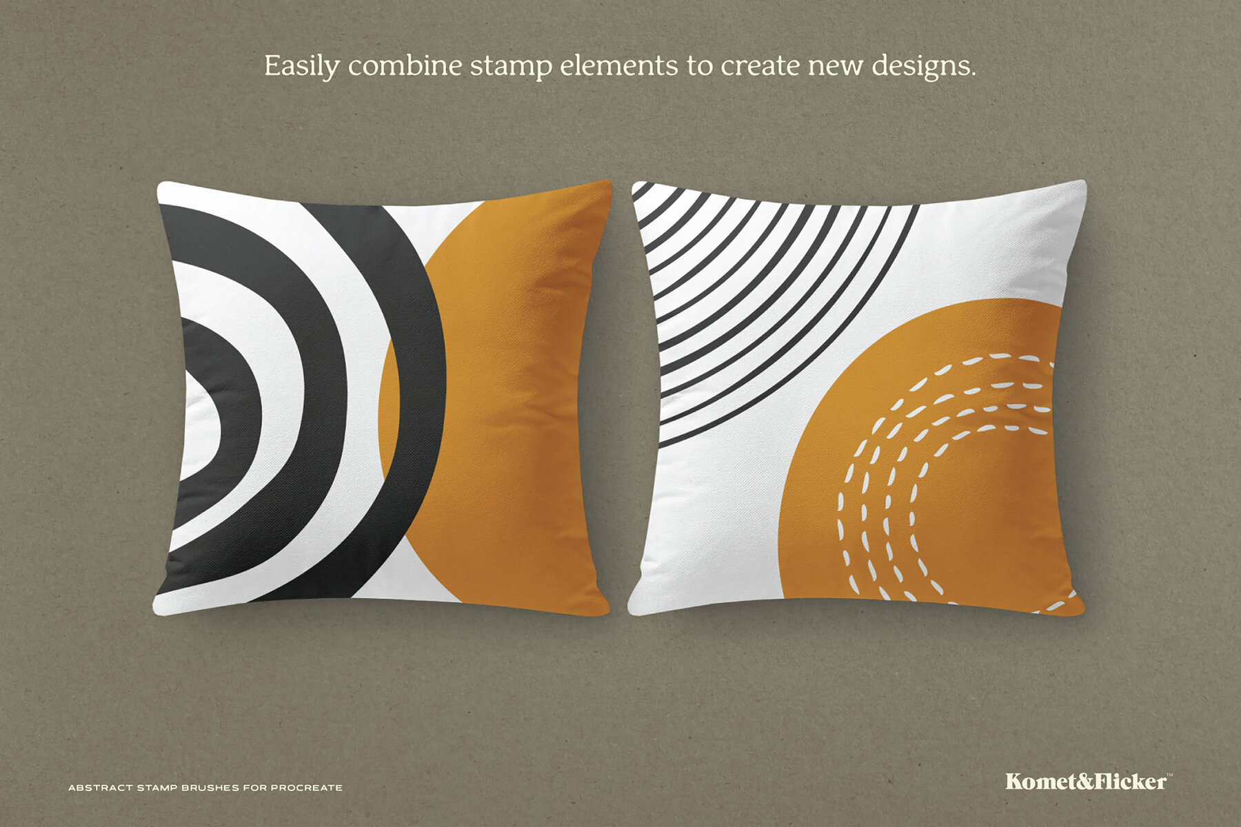 Abstract Stamp Brushes for Procreate 7