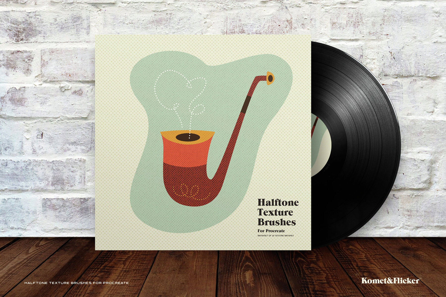 Halftone Texture Brushes for Procreate 6