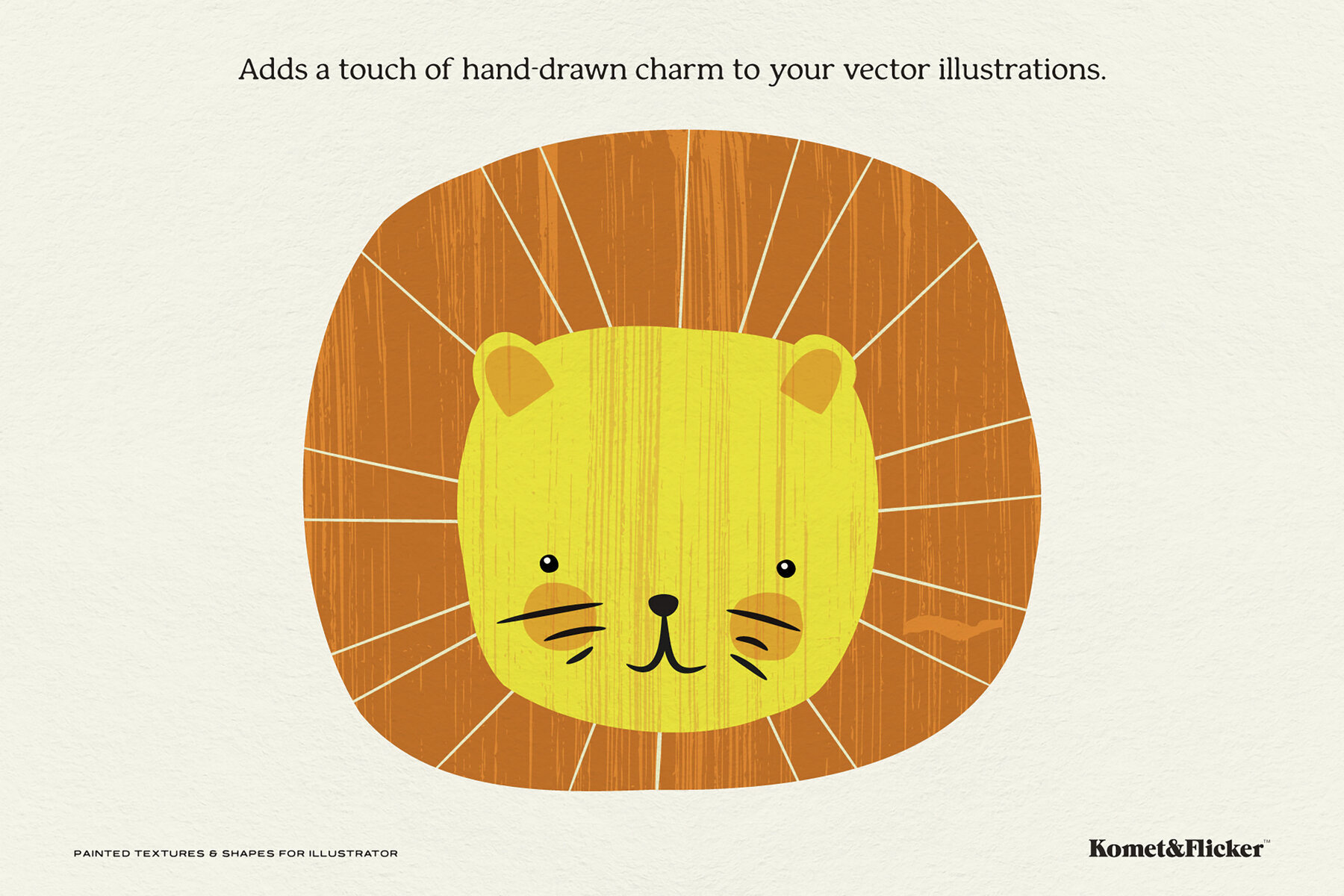 Painted Textures and Shapes for Illustrator 3