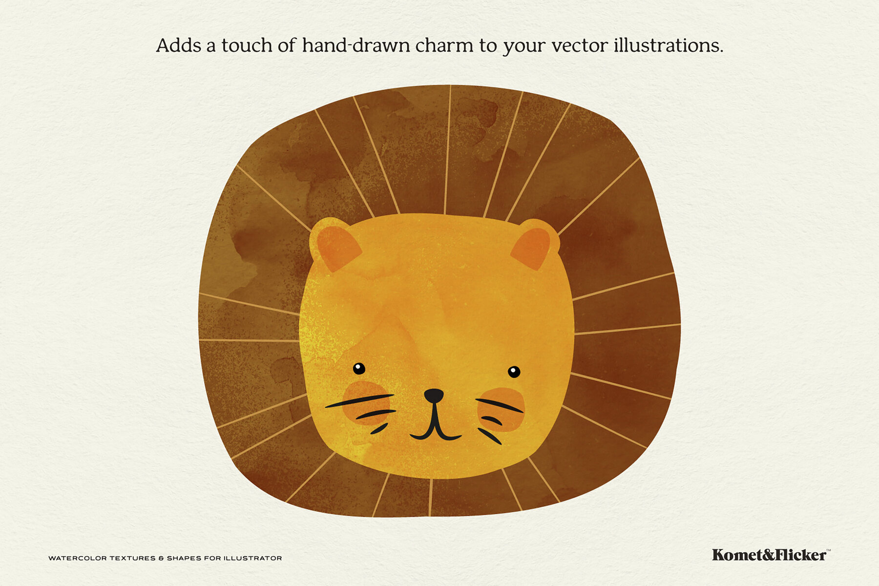 Watercolor Textures and Shapes for Illustrator 7