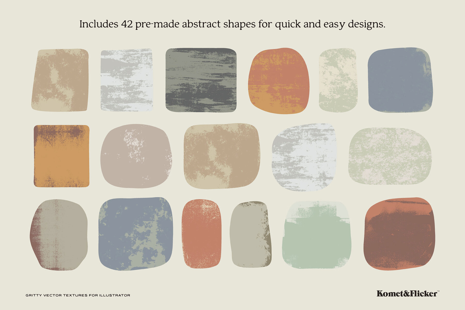Gritty Vector Textures for Illustrator 7