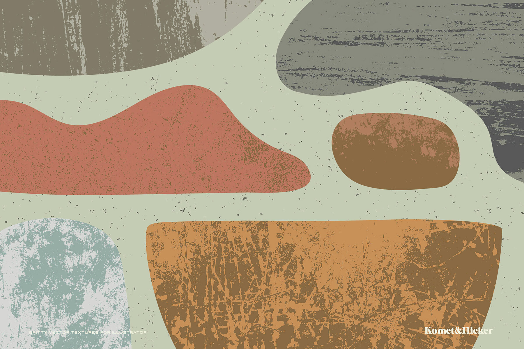 Gritty Vector Textures for Illustrator 8