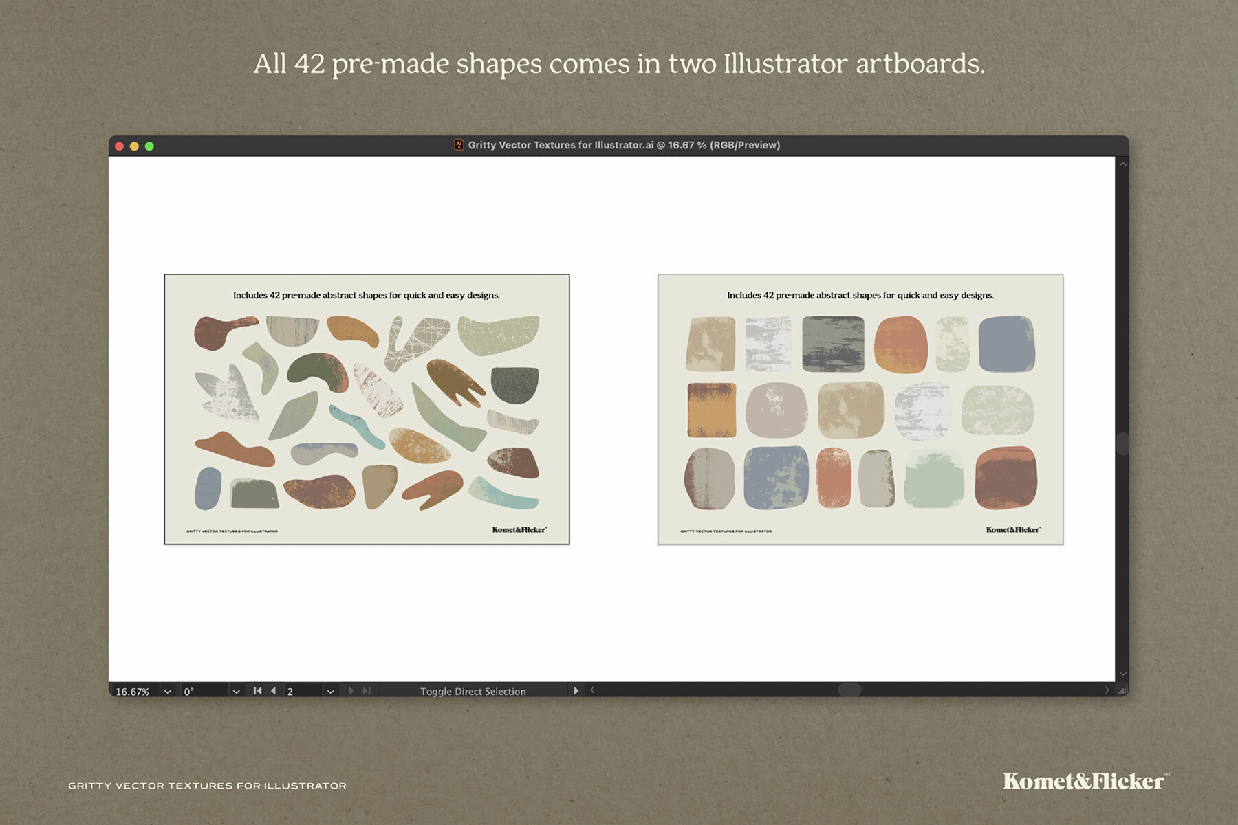 Gritty Vector Textures for Illustrator 14