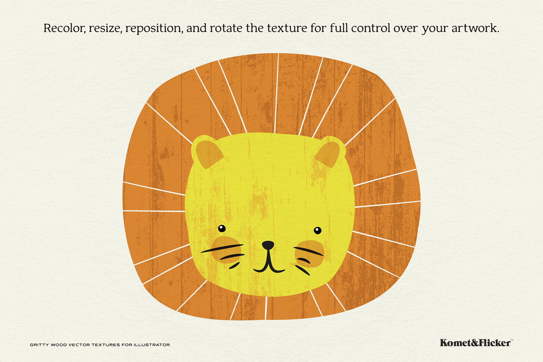 Gritty Vector Wood Textures for Illustrator 5