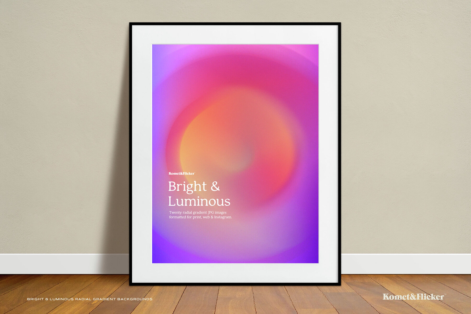 Bright and Luminous Radial Gradient Backgrounds 4