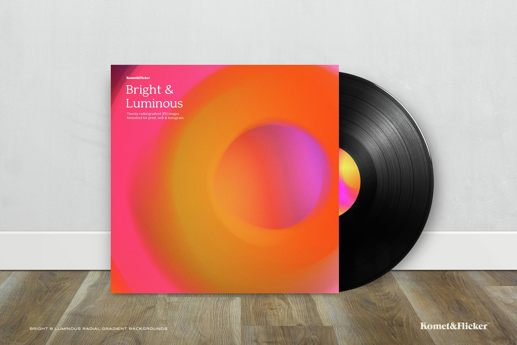 Bright and Luminous Radial Gradient Backgrounds 7