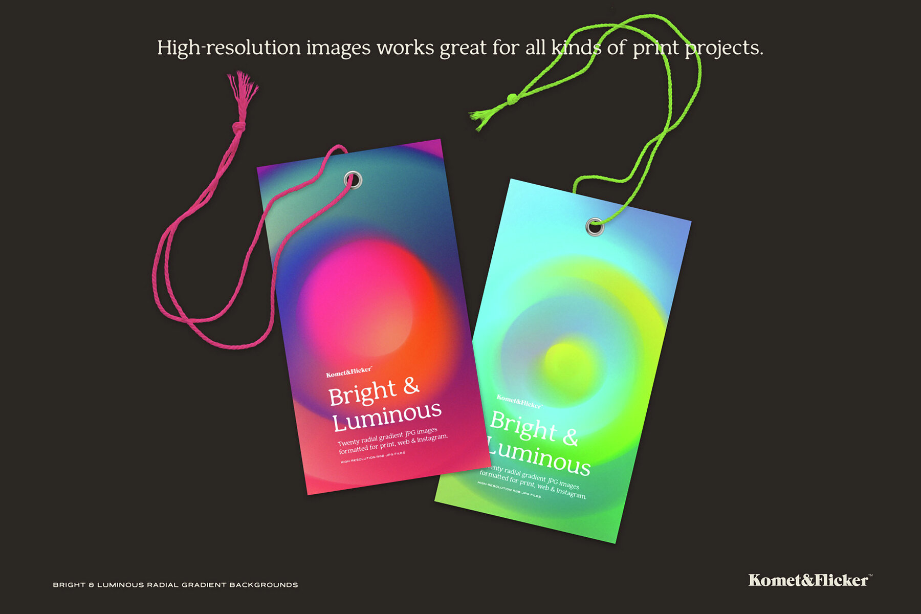 Bright and Luminous Radial Gradient Backgrounds 8