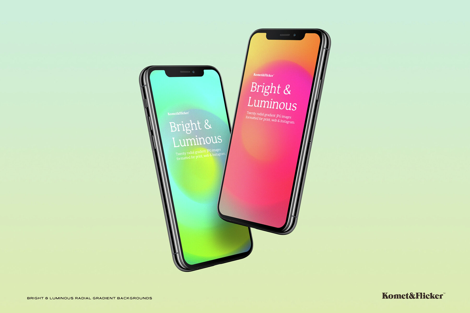 Bright and Luminous Radial Gradient Backgrounds 12