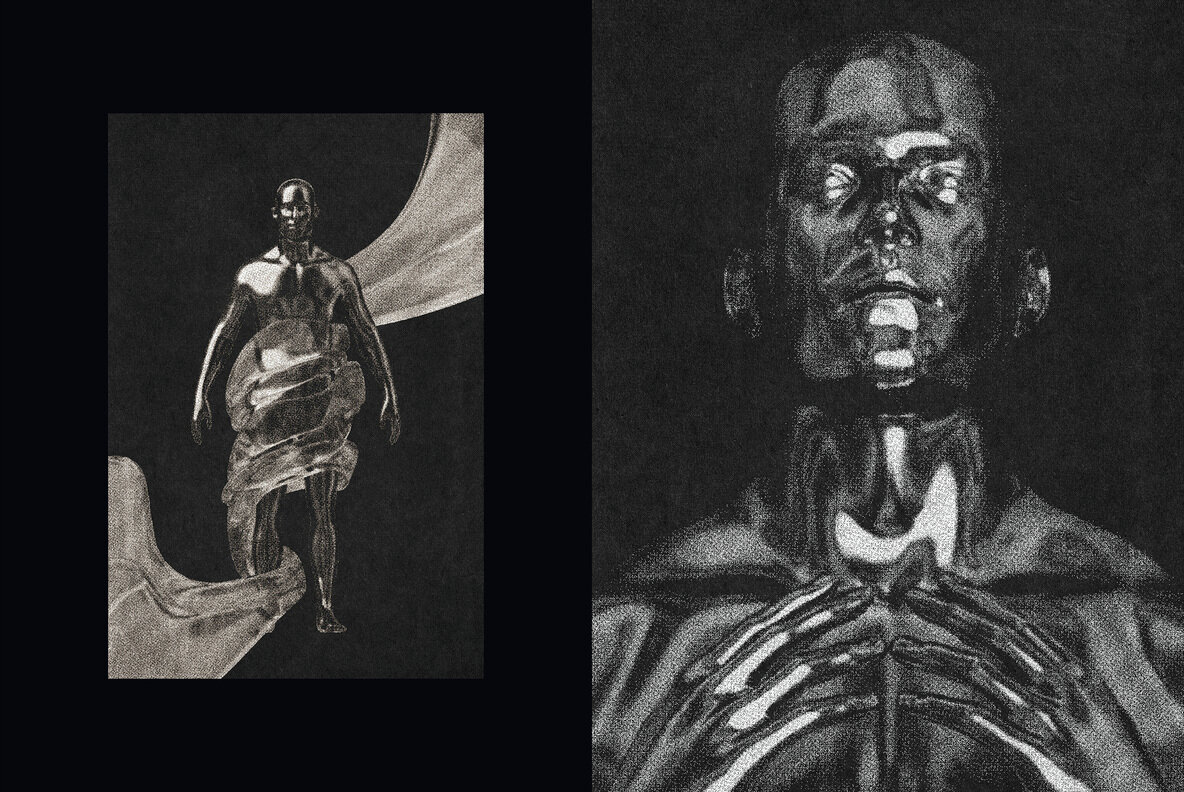 Dithering Printer Photo Effect 4