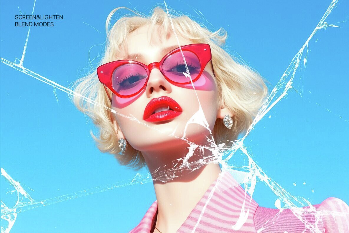 Broken Glass Overlays 3