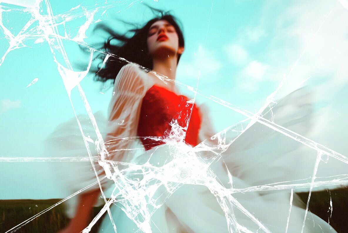 Broken Glass Overlays 5