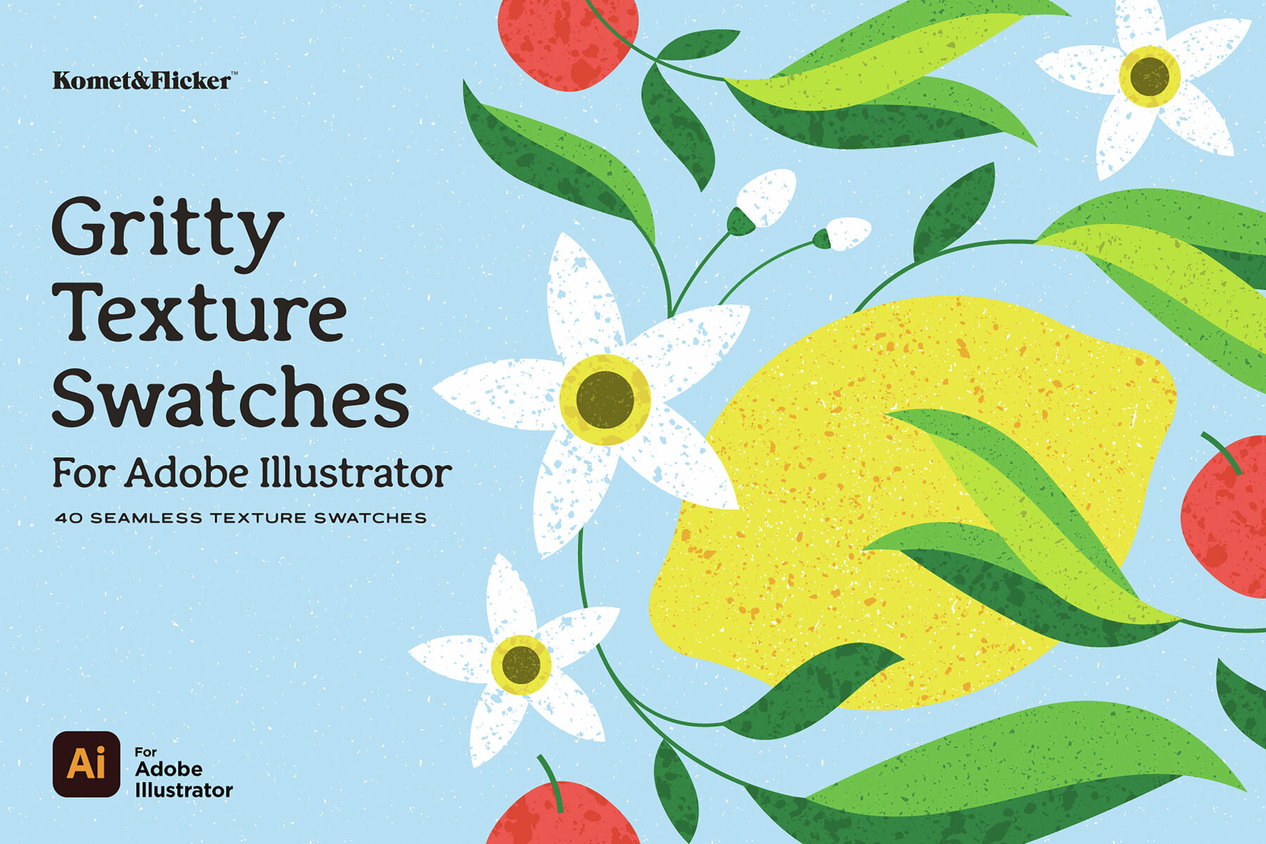 Gritty Texture Swatches for Illustrator 1