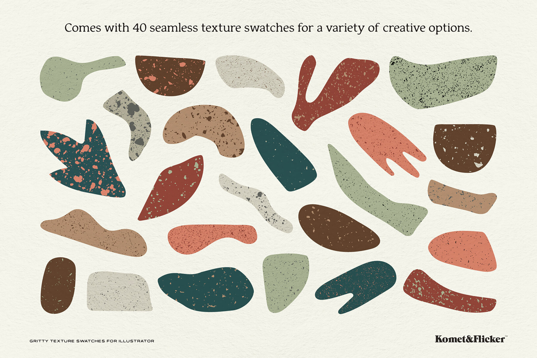 Gritty Texture Swatches for Illustrator 2