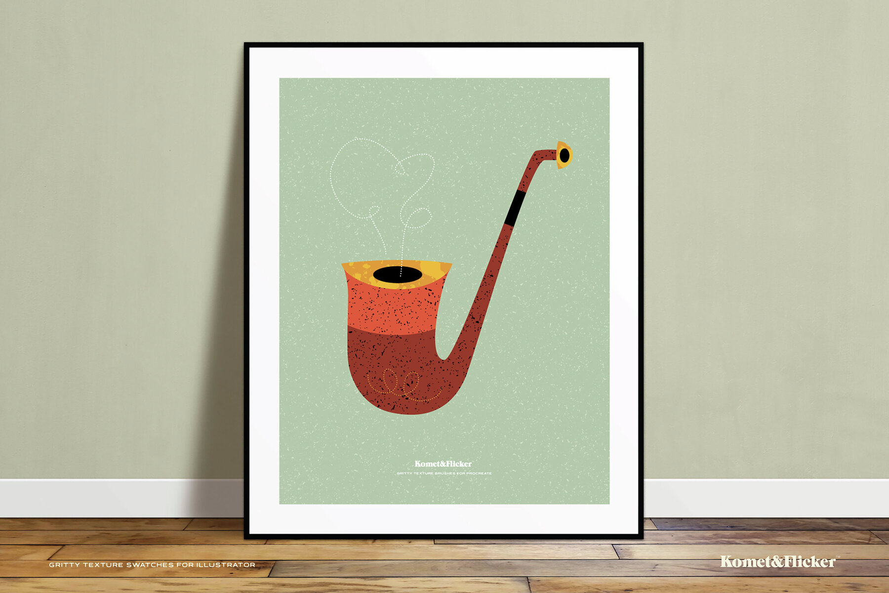 Gritty Texture Swatches for Illustrator 6