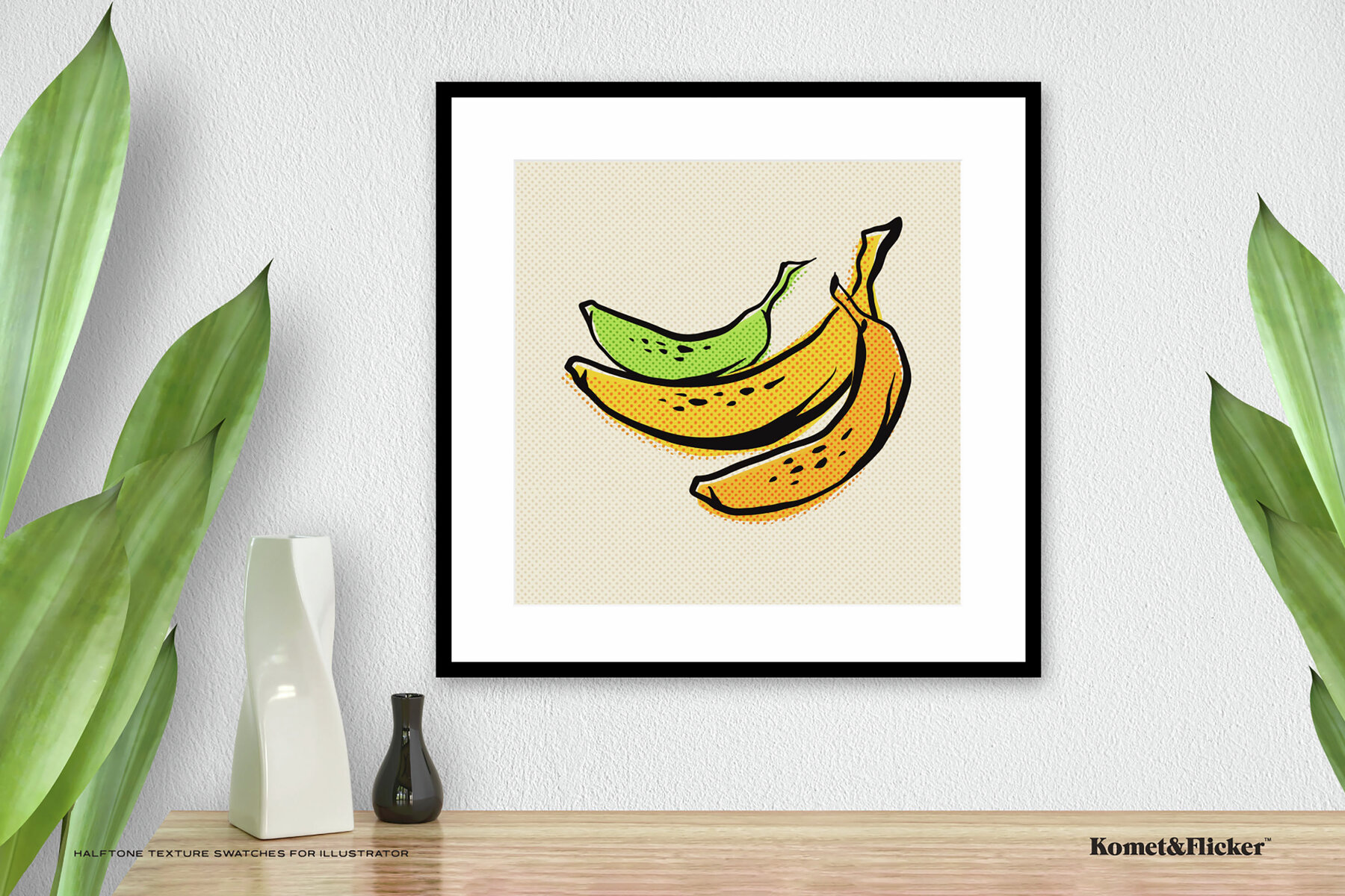 Halftone Texture Swatches for Illustrator 4