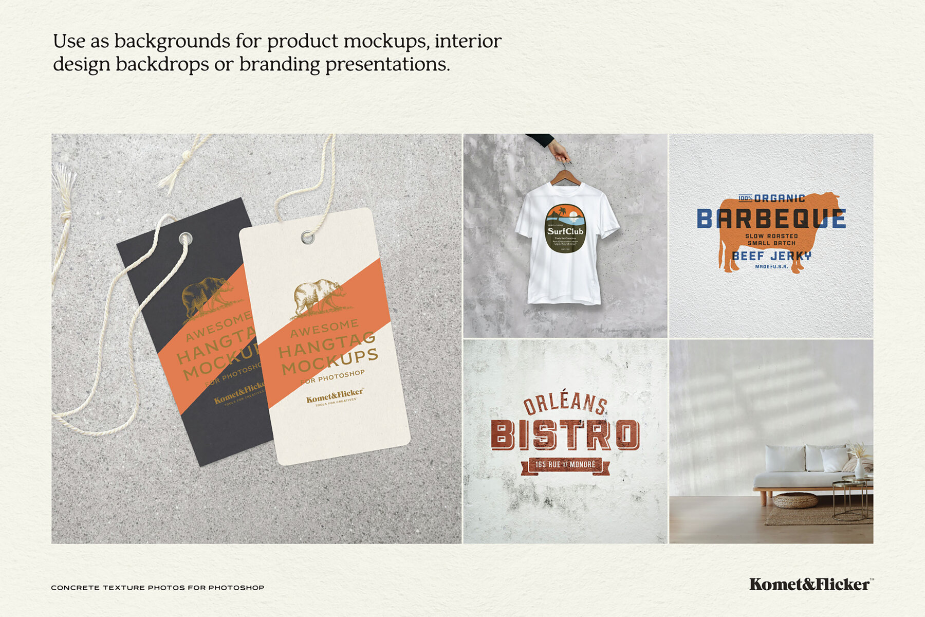 Concrete Texture Photo Backgrounds for Photoshop 2