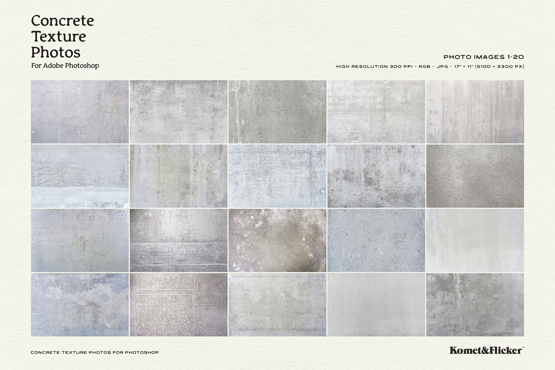 Concrete Texture Photo Backgrounds for Photoshop 3