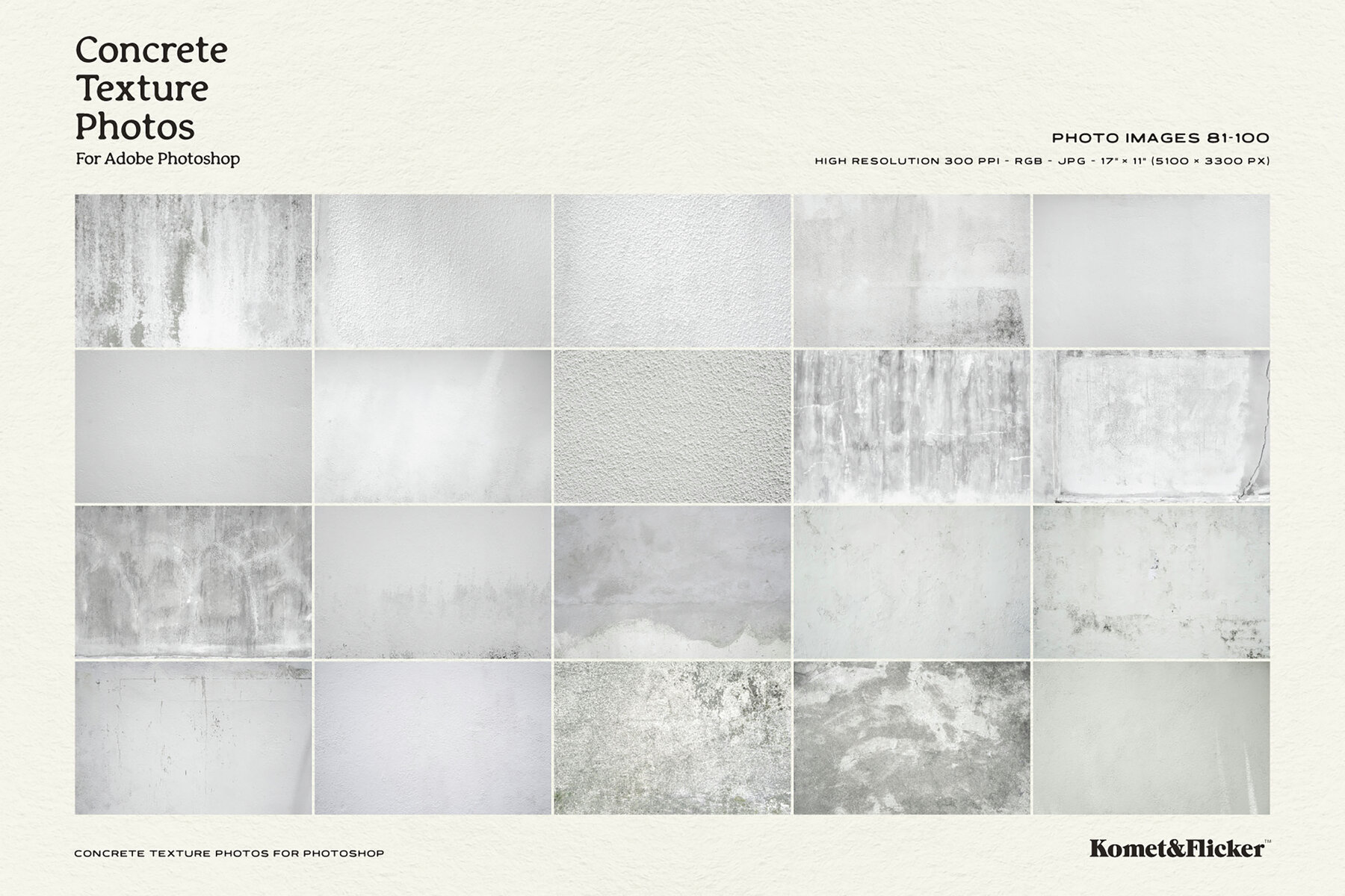 Concrete Texture Photo Backgrounds for Photoshop 7