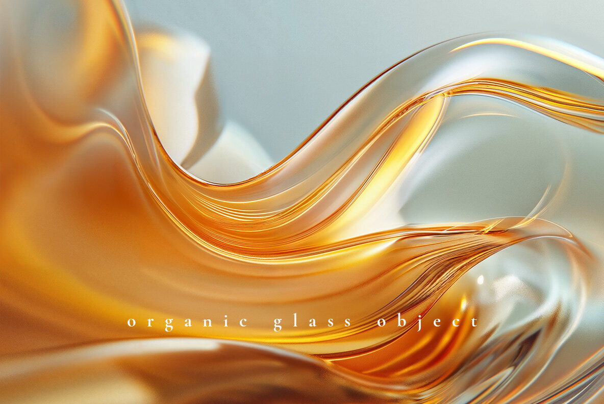 Organic Glass Object 2