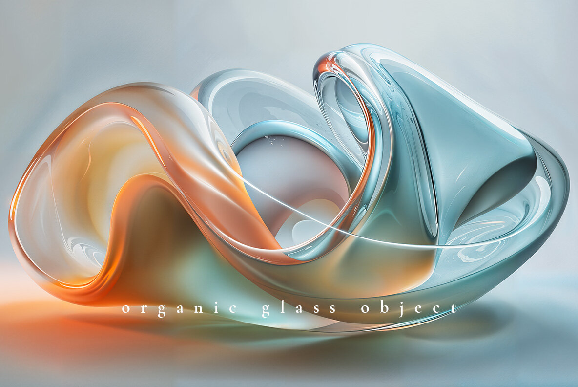 Organic Glass Object 5