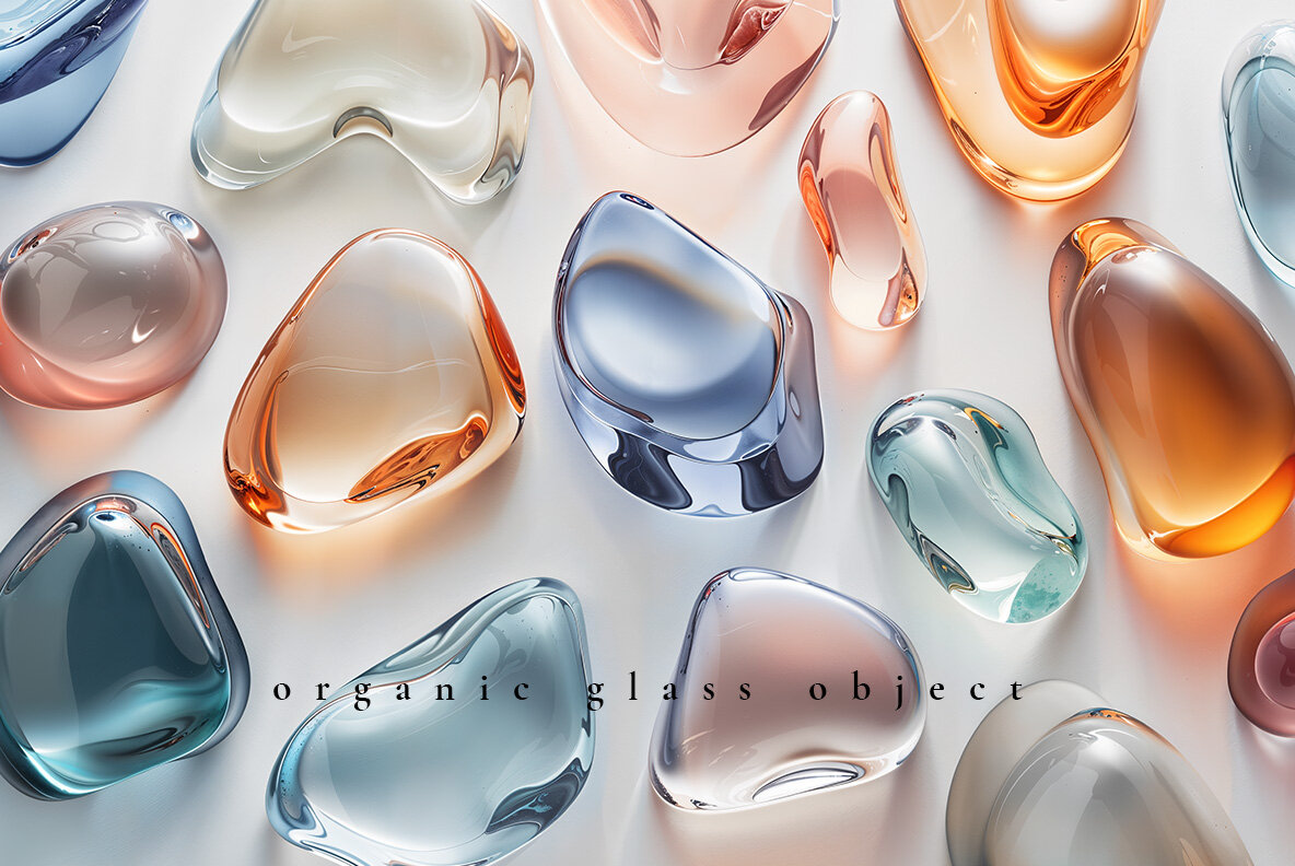 Organic Glass Object 6