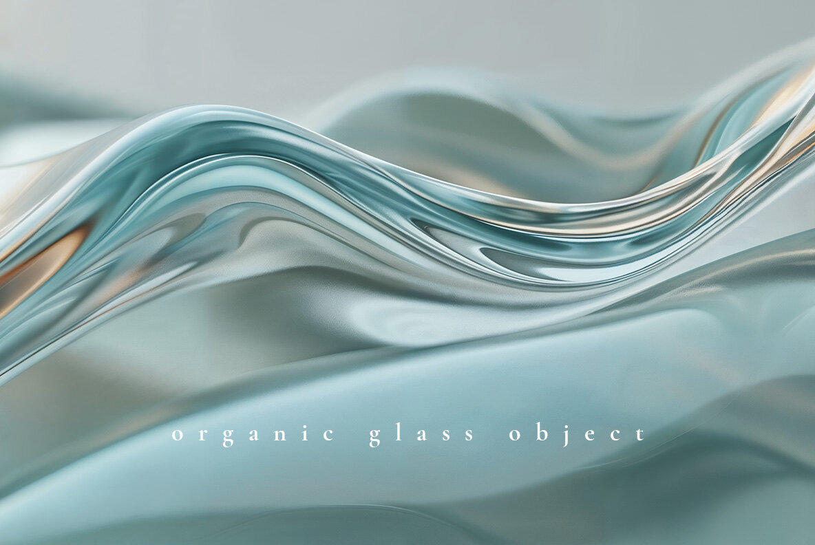 Organic Glass Object 8