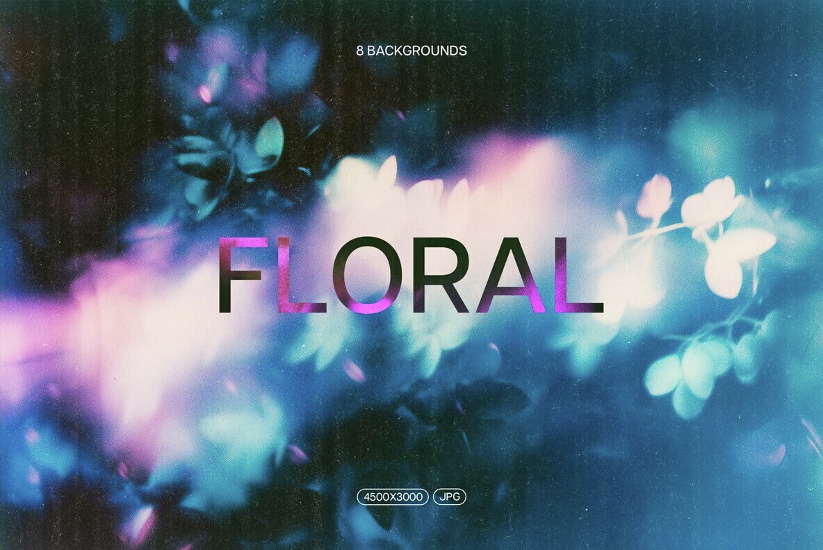 Abstract Floral Backgrounds 1