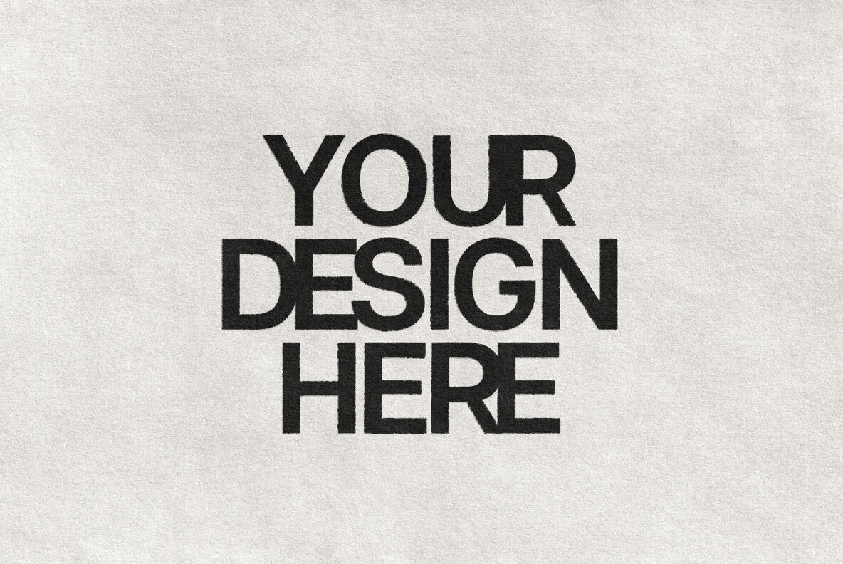 Ink Bleed Text and Logo Effect 3