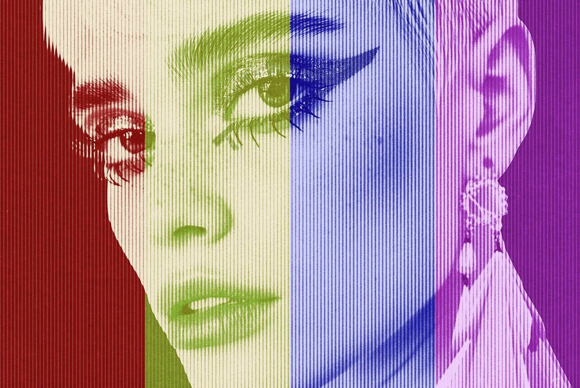 Retro Halftone Printer Effect 4