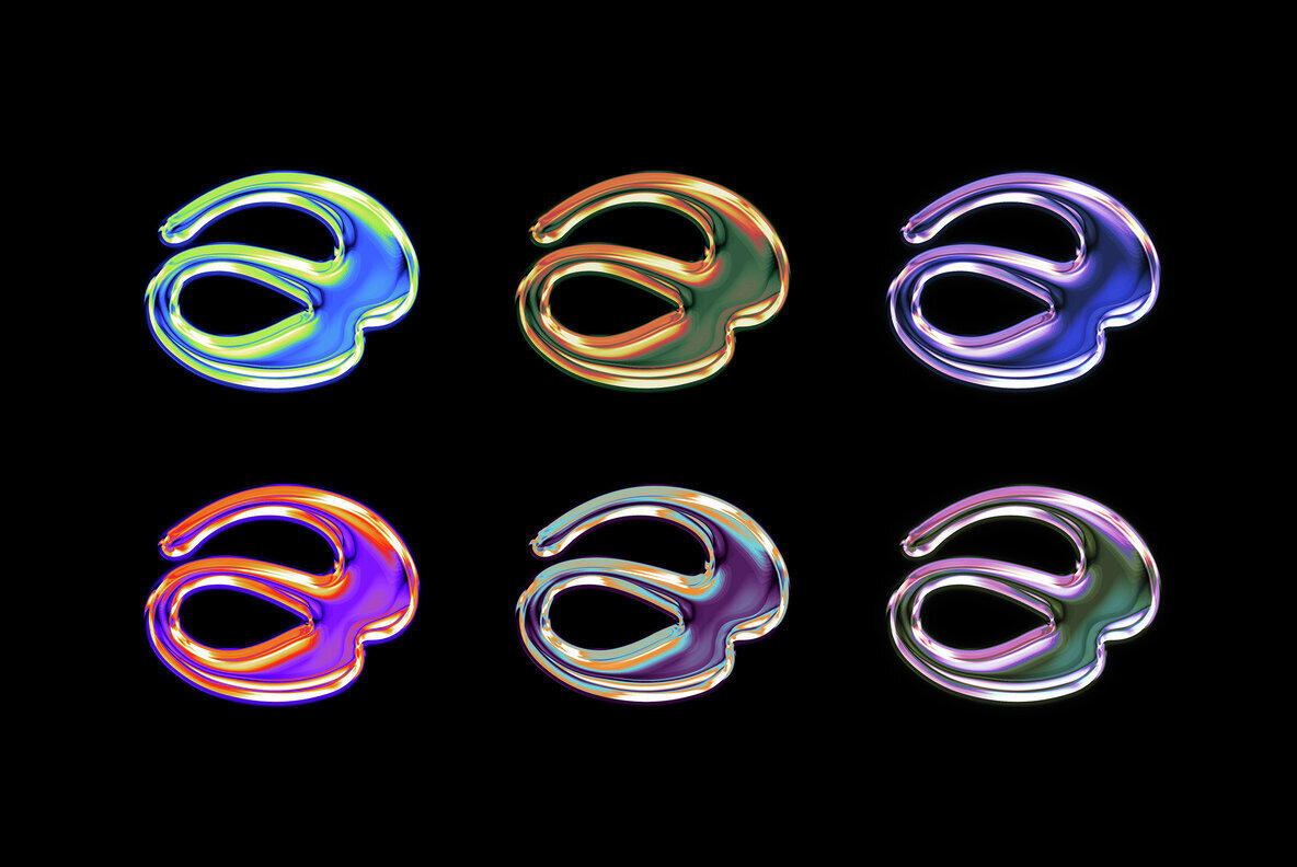 Bubble Chrome Text and Logo Effect 2