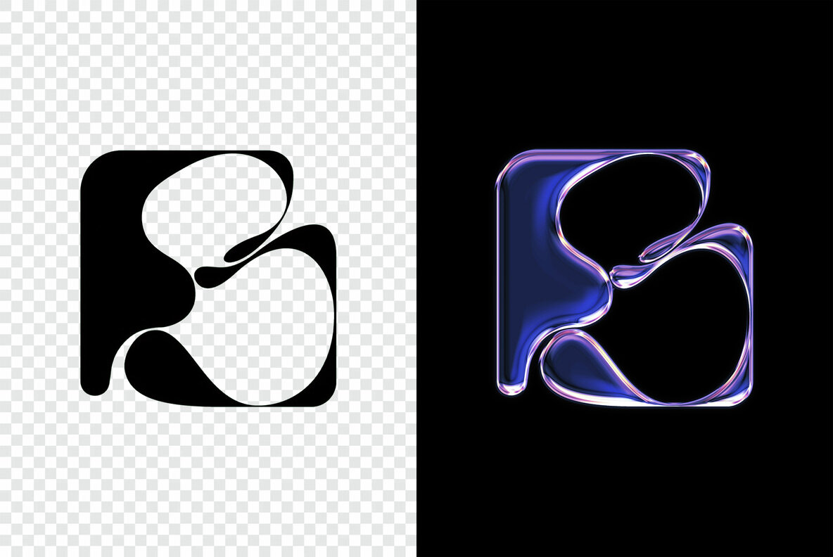 Bubble Chrome Text and Logo Effect 5