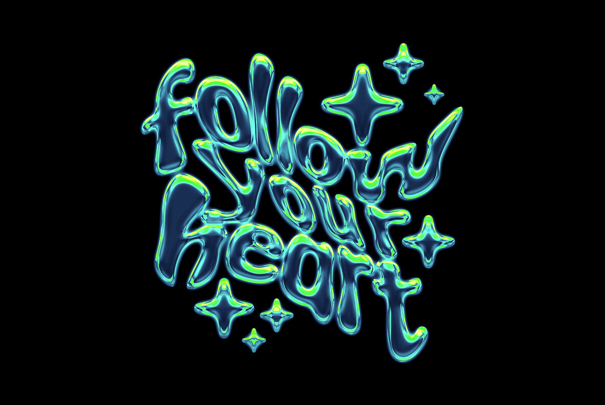 Glossy Chrome Effect 4