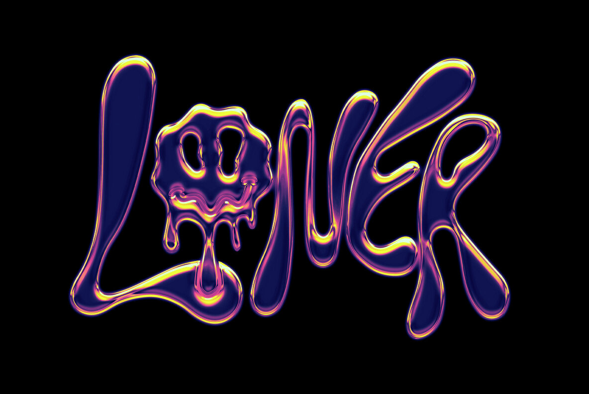 Glossy Chrome Effect 5