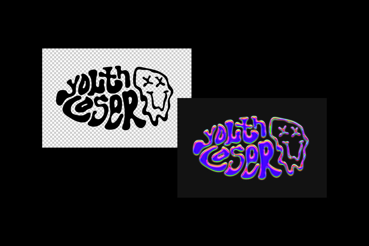 Glossy Chrome Effect 6