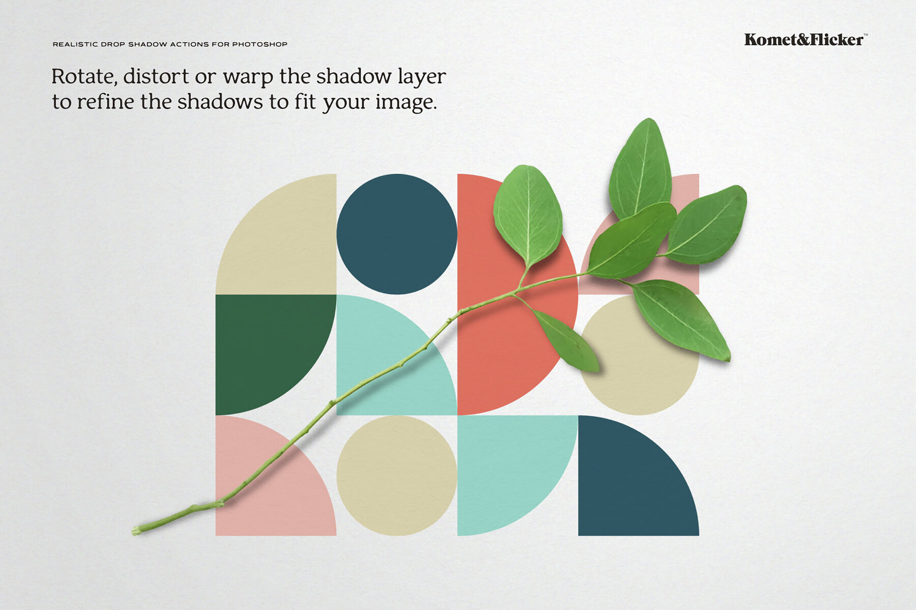 Realistic Drop Shadow Actions for Photoshop 4
