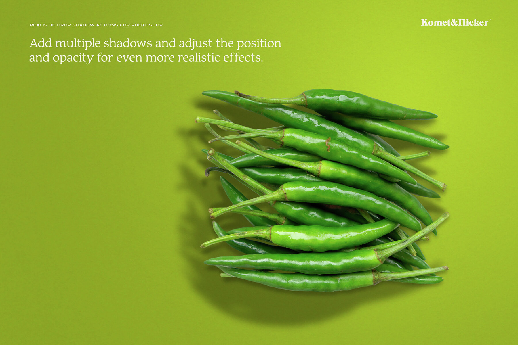 Realistic Drop Shadow Actions for Photoshop 6