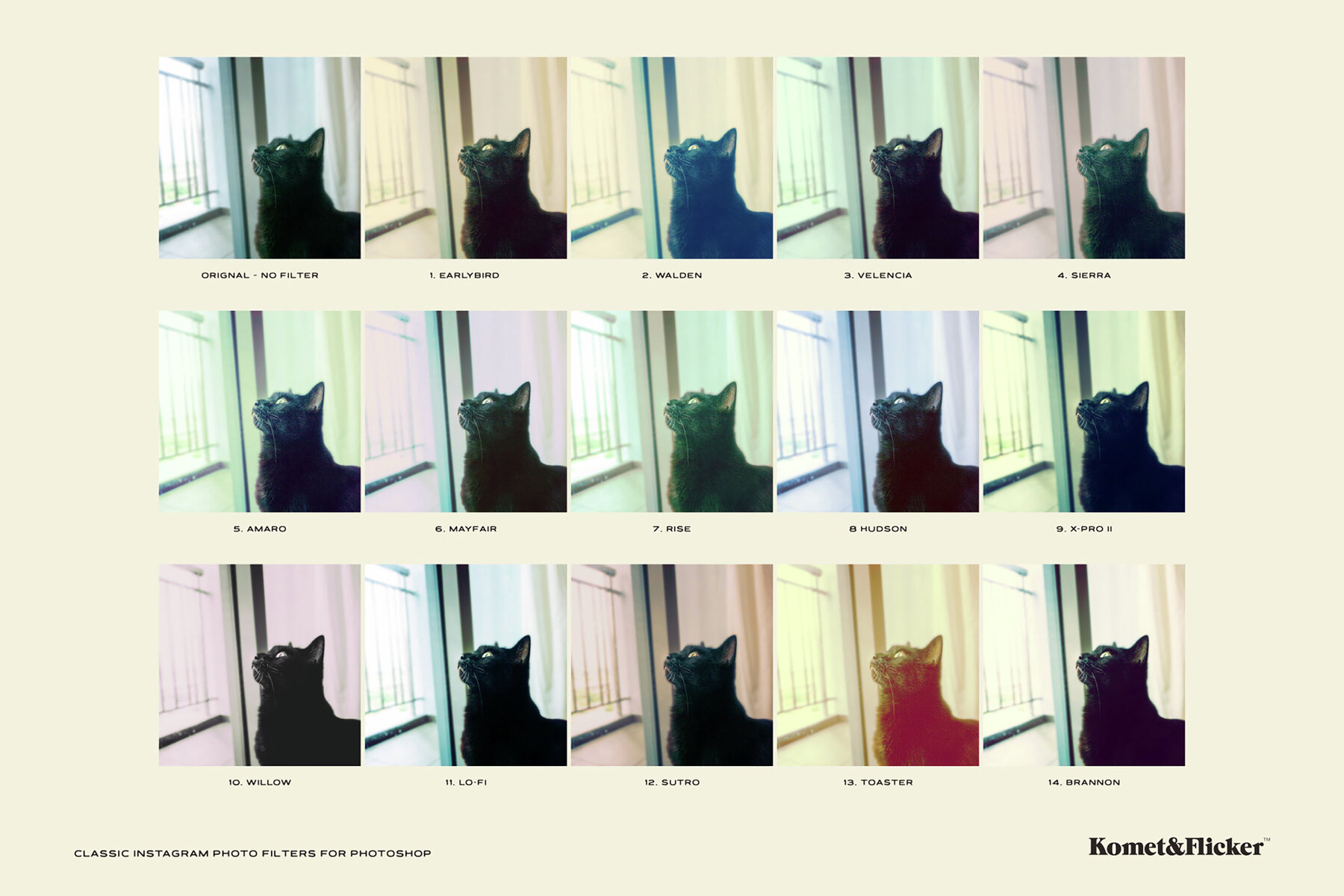 Classic Instagram Photo Filters for Photoshop 12