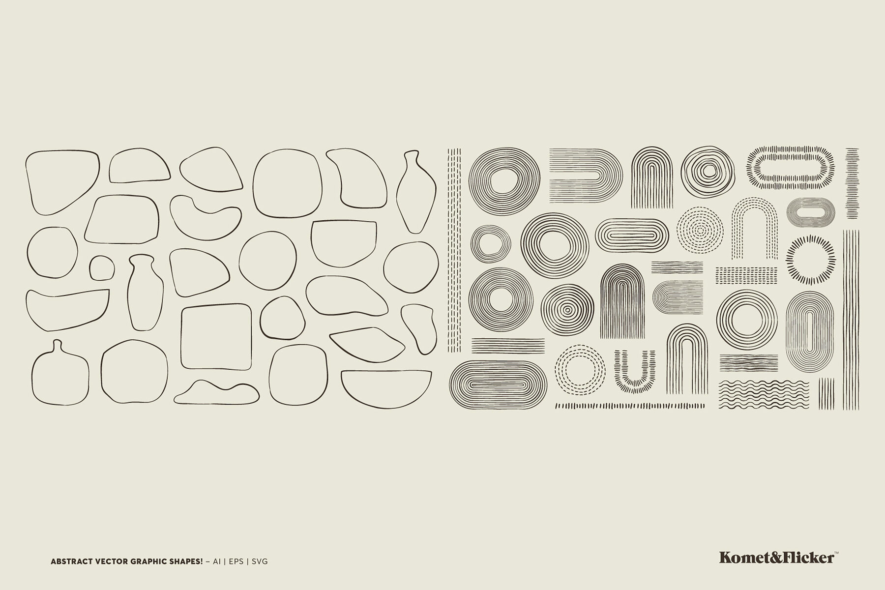 Abstract Vector Graphic Shapes 5