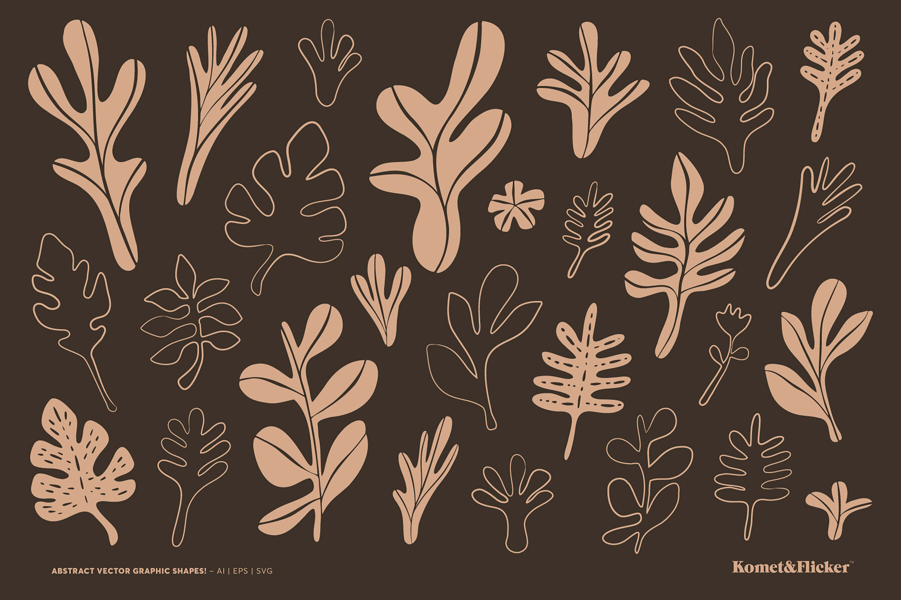 Abstract Vector Graphic Shapes 7