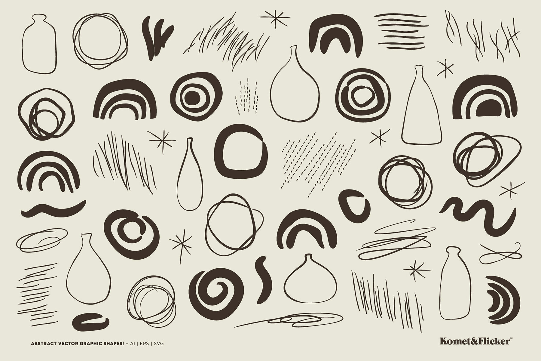 Abstract Vector Graphic Shapes 13