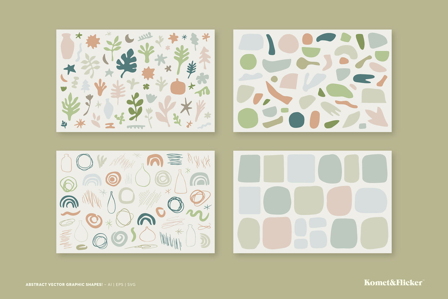 Abstract Vector Graphic Shapes 14