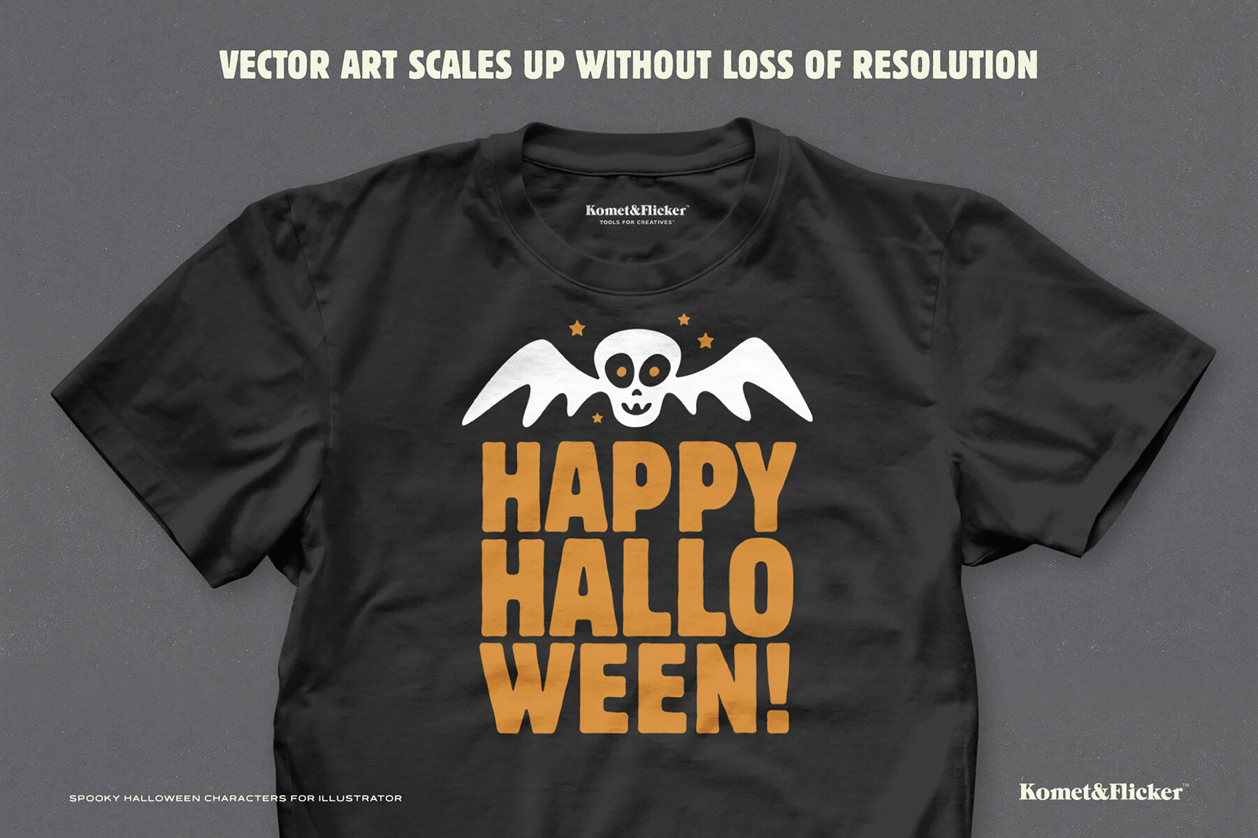 Spooky Halloween Characters for Illustrator 4