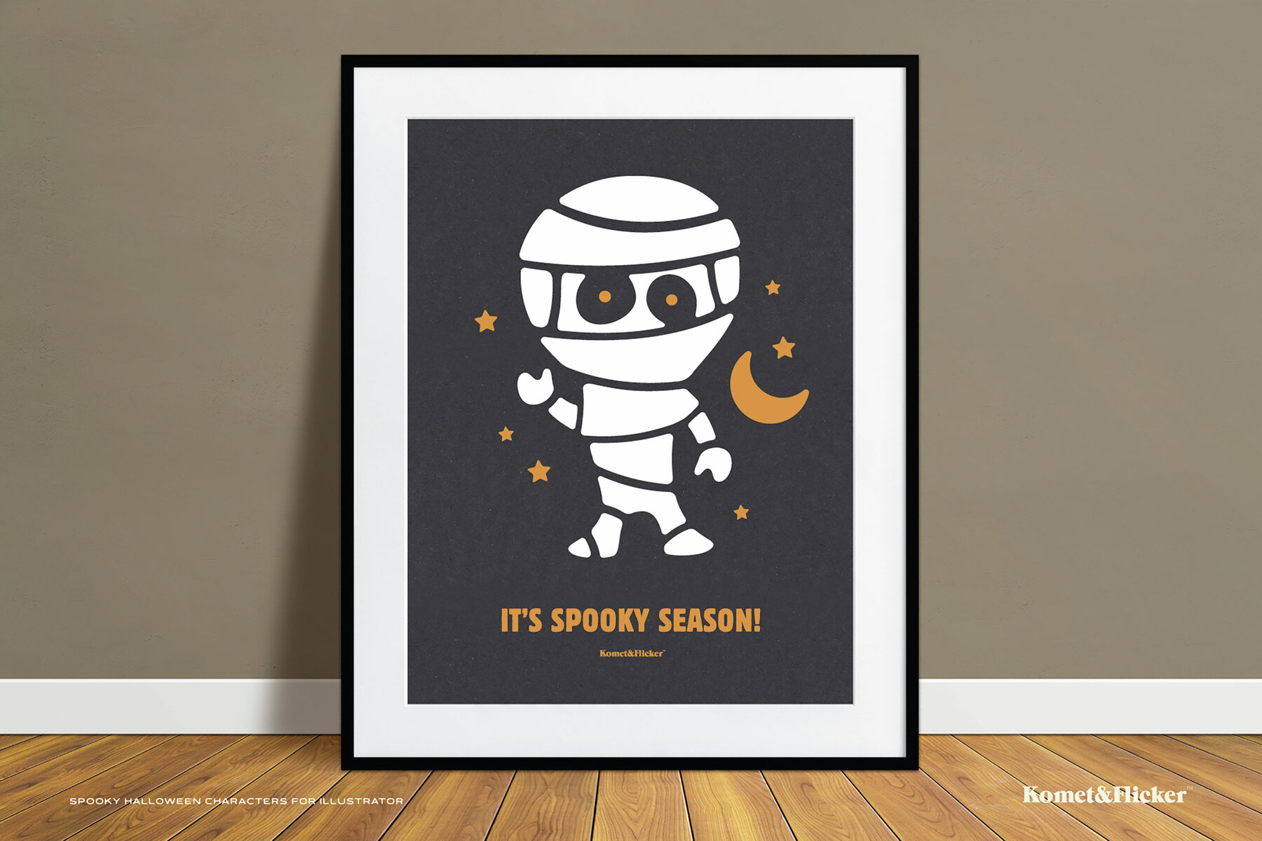 Spooky Halloween Characters for Illustrator 6