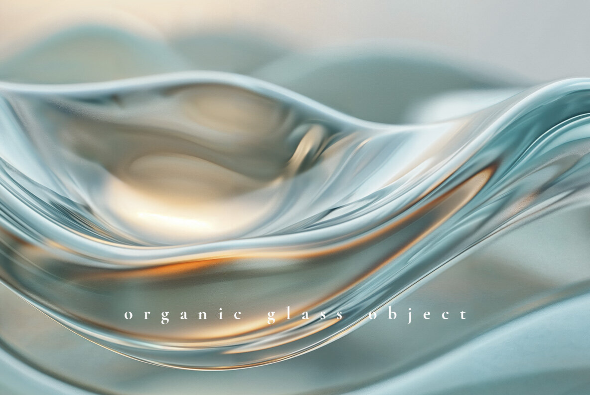 Abstract Liquid Glass 3