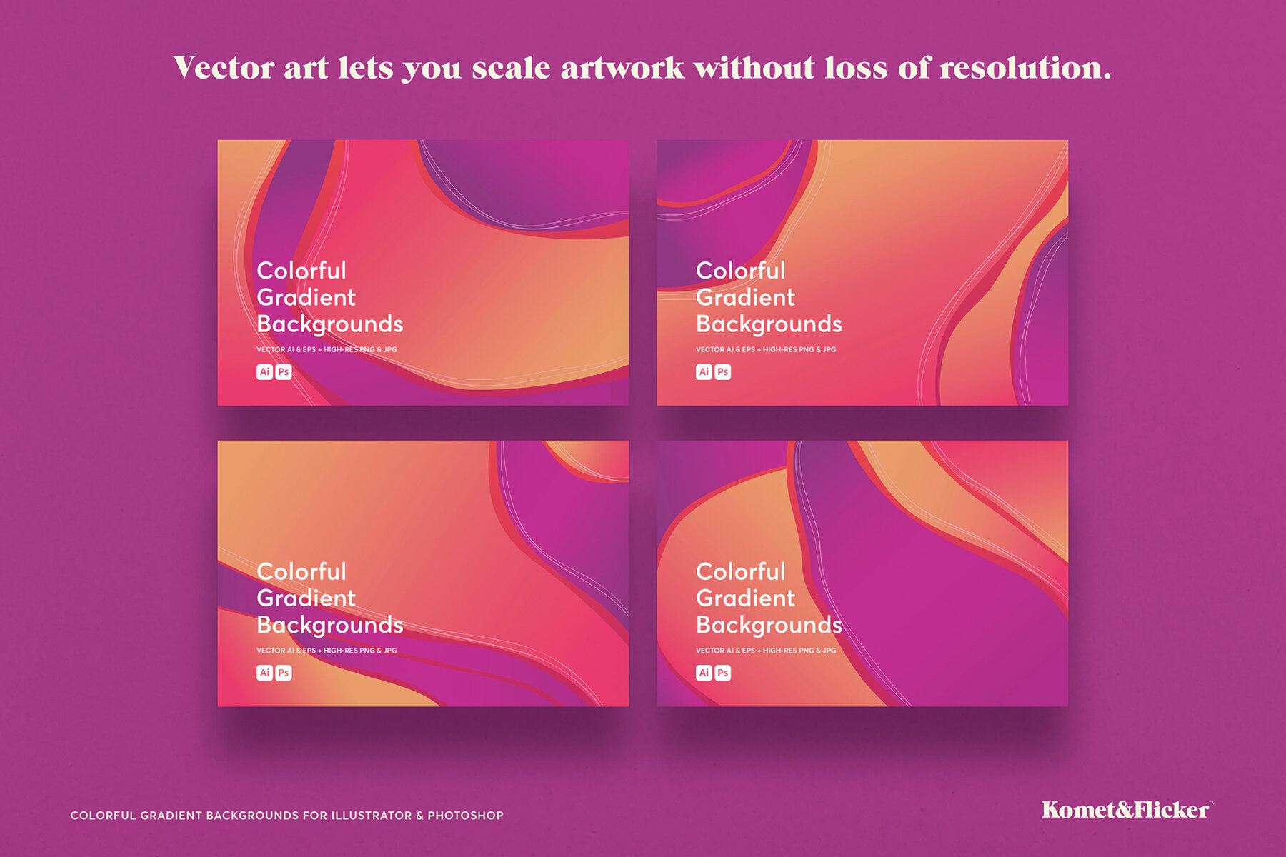 Colorful Gradient Backgrounds 7