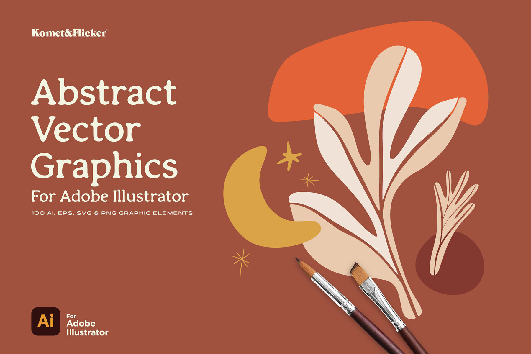 Abstract Vector Graphics for Illustrator 1