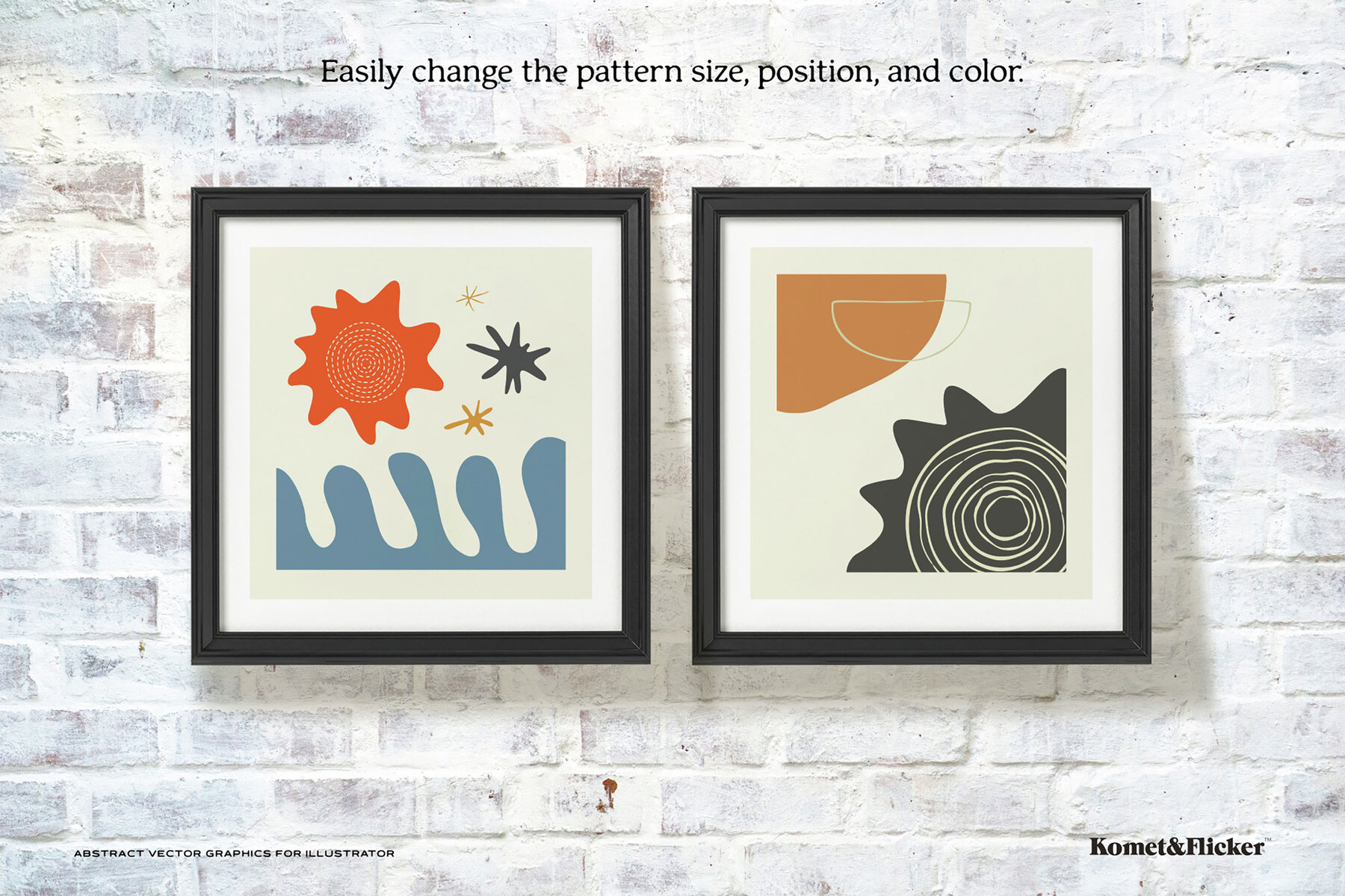 Abstract Vector Graphics for Illustrator 10