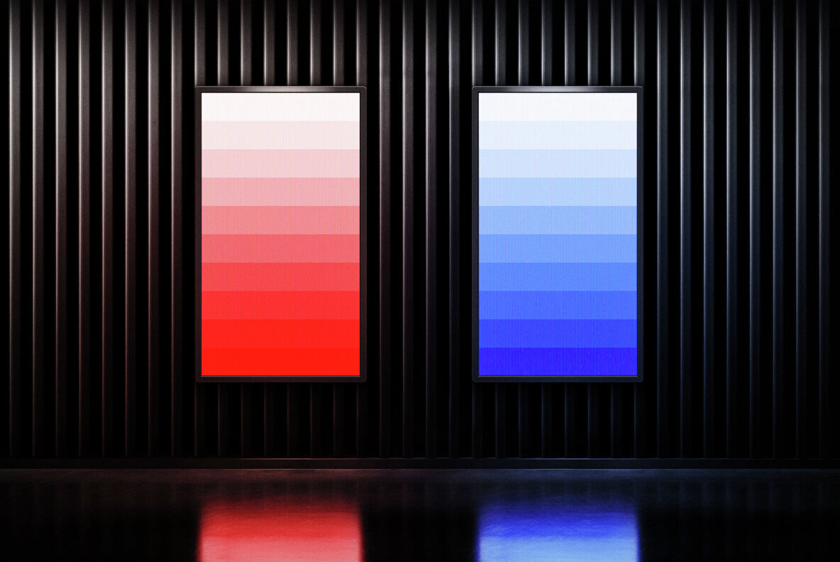 Glowing Screen Mockups Set 4