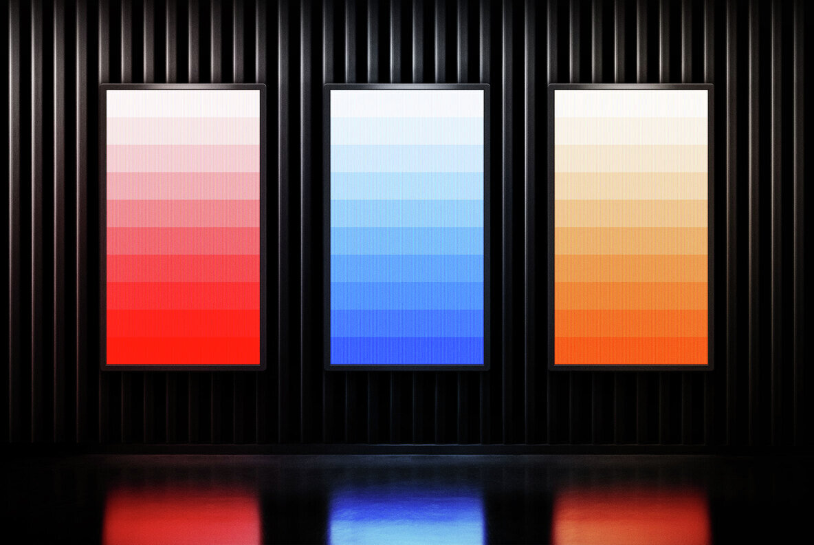 Glowing Screen Mockups Set 6