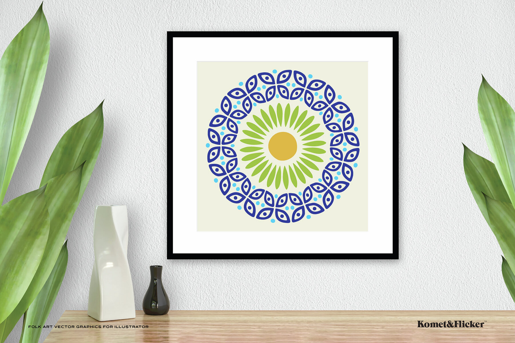 Folk Art Vector Graphics 2